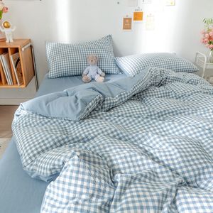 مجموعات الفراش مجموعة 2 غرف نوم ورقة حاف غطاء البياضات السرير Euro Nordic 150 سرير للبنات كينغ حجم وسادة فاخرة سرير لطيف 221205
