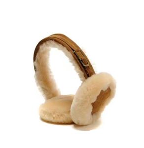 冬のイヤーマフ女性ウサギのベルベットイヤーマフクラシックブランドの耳マフファッションウォームウォームの豪華なug