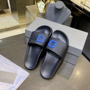 Slippers with Box Mens Womens Slider Slides Sandals Rubber Designer Flat Sole Slipper Paris Piscine Pool Slide Sandal 3d Embossing Sliders 35-45