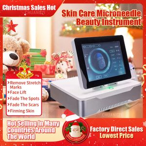 Beauty Items Weihnachten Micro Needle Faltenentfernung Rf Radio Frequency Fractional RF Microneedling Machine Portable