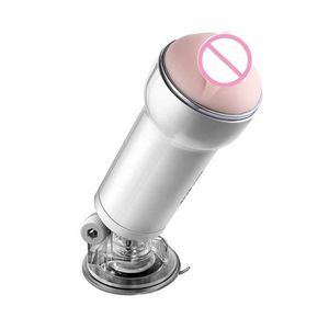 Brinquedos de sexo de vibrador de massageador para masculino masculpação vibratória copo de masturbação spray de longa data