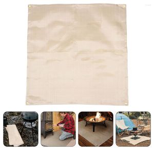 Decken Feuerdecke Feuerfeste Pitmat Pad Grill Proof Manteles Fiestas Para De Blancos Tela Resistance Camping Kissen Fiberglas