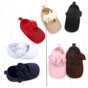 Infant Newborn Soft Sweet Mary Jane Baby Shoes Kids Wedding Party Dress Footwear Children Princess First Walker Girl Shoes