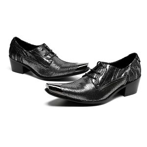 Вечеринка настоящая кожаная черная свадьба Zapatos Social Man Dress Office Business Brogue Formal Lace Up Men Oxford Shoes 977