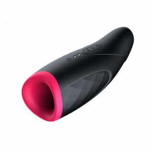 Massager Vibrator Sex Toys for Mens Doll New Arrival Male Masturbator Multi-functional Black Red Low Noise Masturbation Cup Deep Throat Mouth Man