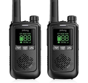 POFUNG BFT17 FRS Two Way Radio License 05W 1500mAh Battery 22ch Hands Portable Walkie Talkie USB Chargin9392477