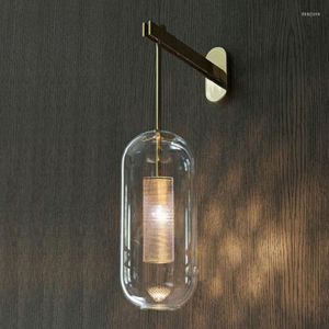 Wall Lamp Nordic Led Wood Abajur Luminaria Bathroom Light Bedroom Dinging Room