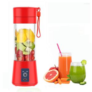 Juicers Fashion Electric Six Blade Juice Extractor Household Portable Multi-function Squeezing Mini Milkshake Cup