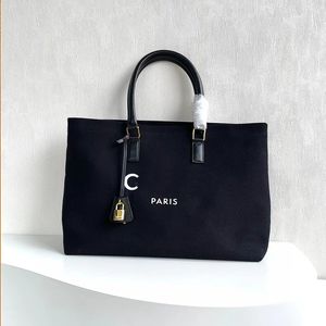 Mode Luxurys Designer Bag Handtas van vrouwen Travel katoenen grote draagtas klassieke vintage schouder dure cabaszakken