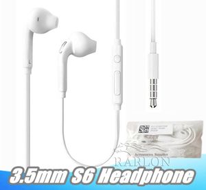 35 mm ineer bedrade oortelefoons oordopjes hoofdtelie met microfoon en externe volumeregeling hoofdtelefoons voor Samsung Galaxy S6 S8 S9 zonder PAC9051681