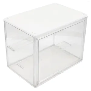 Storage Boxes Stackable Convenient Transparent Exhibition Collection Box Artwork Display Model