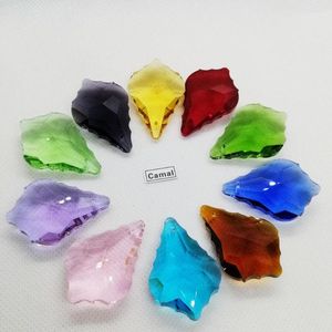 Chandelier Crystal Camal 10Pcs 38mm Colorful K9 Glass Prism Pendants SunCatcher Lamp Lighting Part Hanging Home Decor