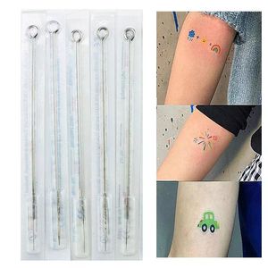 Tattoo Needles IN Disposable Sterilized RL RM M1 Tips Agujas Microblading Naalden Permanent Body Makeup Tool on Sale