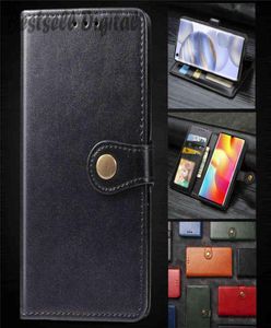 Fashion Flip Phone Case pour Samsung Galaxy S8 S9 S10 S20 Plus Ultra S10e Note 8 9 10 Lite Etui Carte Holder Portefeuille en cuir CO977039