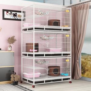 Cat Carriers 140 Transporter For Breeding Cage Three Layer Cabinet Dog House