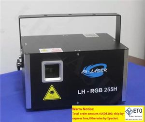 Mini Analog Modulation Full Color RGB Laser Lighting 45K Scanner