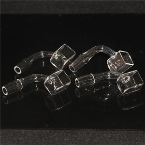 10mm 14mm Sugar Cube Quartz Banger Nail Hookahs Diamond Knot Quartz Nails for Water Pipes Dab Oil Rigs