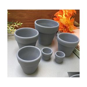 Planters Pots Mini Terracotta Pot Clay Ceramic Y Planter Cactus Flower Succent Nursery Pots Garden Pot4Cps Jno3 Qkxv 1486 T2 Drop Dh9Tx