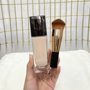 Face Makeup Foundation 40ml Ultimate Radiance Generating Serum Foundations Liquid 1.35fl.oz With Brush Facial Beauty Cosmetics 2Colors BD01S8W6