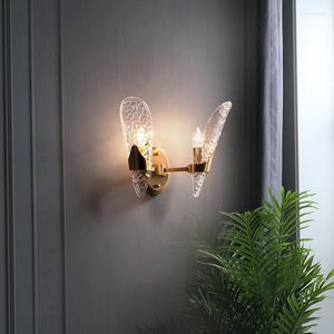 مصباح الجدار الحديث الحجري LED LID LIMINAIRE ABAJUR LUSTER DINGING ROOM بجانب