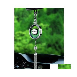 Essentialoljor Diffusorer Essential Oils Diffusorer Bil per Pendant bakspegel Mirror Air Freshener Design med logotypinventar grossist DHMOB