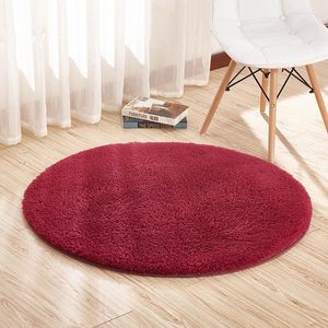 Carpets Home Berber Fleece Round Thicken Soft Rugs For Living Room Kilim Aera Kids Bedroom Yoga Mats Doormats Floor30