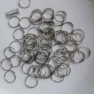 Chandelier Crystal Camal 100pcs Chrome 11mm/0.43inch Ring Connectors For Octagonal Beads Pendent Prisms Hanging Connecting Lamp
