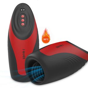 Brinquedo sexual massageador Shhand S209 copo de aeronave masturbador automático masculino copo de exercício de pênis aquecido para diversão adulta