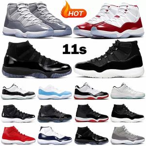Cool Grey Jumpman 11 11s Cherry Basketball Shoes Mens Chaussures de Basket-Ball Women Jumpman Animal Instinct Bred Cap and Gown 2023 Outdoor Sports Trainers Sneakers