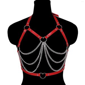 Gürtel Bondage Punk Strumpfband Goth Sexy Leder Dessous Harajuku Taille Gürtel Riemen Strümpfe Körper Harness Hosenträger