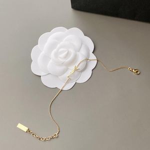 Designer chains Bracelet Jewelry Luxury Letter Pendant Y Bracelet For Women Gold Charm Earring