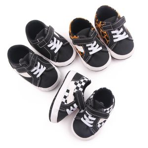 Baby Shoes Casual Canvas Shoes Children Anti-Slip First Walkers NewBorn Boy Sneakers Lace-Up Prewalker