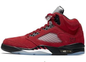 Med Box Jumpman 5 Basketball Shoes 5s OG Raging Bull Mens Trainers Sports Sneakers Storlek 6 6.5 7 7.5 8 8.5 9 9.5 10 10.5 11 11.5 12 12.5 13 13.5