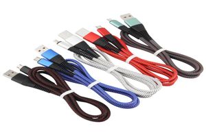 1M Spiral Stripe Micro USB Charger Cable Type C Braided Data Cord Charging Line for Samsung S8 Android Smart Phone7392543