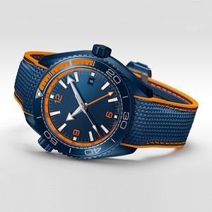 Titta på Automatisk mekanisk keramik klockor 40mm fullt rostfritt stål glidklipp Swim armbandsur Sapphire Super Luminous AAA