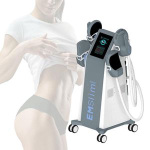 Muskelstimulator elektromagnetisk formning EMslim nova HI-EMT NEO med RF Muscle Trainer bantningsmaskin 2/4 handtag för armar och lår fettförbränningsutrustning