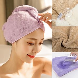 Toalha Hair secando Ultra absorvente Conveniência rápida Gass de turbante seco