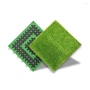 Dekoratif Çiçekler Yapay Bahçe Çim Peri Çim Minyatür Süs Bebek Evi DIY Simülasyon Moss Craft 30 x cm için