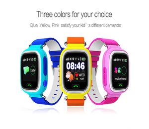 2016 Kid Safe Q90 GPS tracking Watches touch TFT screen 122quot Wristwatch G72 SOS Call Finder Locator Tracker for Kid Anti Los8421900