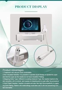 microneedling fractional rf microneedle machine Face Lifting radiofrequency stretch marks removal 10 25 64 pin needle cartridges cost