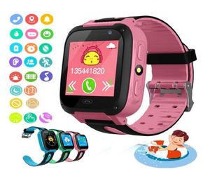 S4 Kids Smart Watches Android Watch Smart Smartwatch Phone LBSGPS Sim Card Child Watch SOS Call Locator Camera Screen Watch9081974