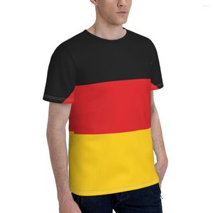 Camisetas de camisetas masculinas PROMO Baseball bandeira alemã camiseta impressão Estripação engraçada Rody R333 Tops Tees Tamanho Europeu