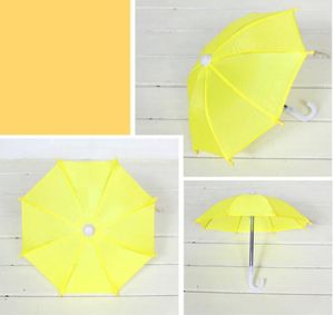 Festive Party Supplies Mini Simulation Umbrella for Kids Toys Cartoon Muitos guarda -chuvas de cor adere￧os de fotografia decorativa