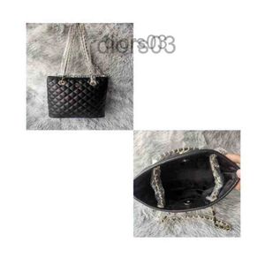 Bola de couro de bolsa de canal de grife Mensageiro Mulher Mulher amantes Novo grande capacidade Moda Moda luxuosa Caviar ombro bolsa de caçamba l9in h8.6in w3.5in