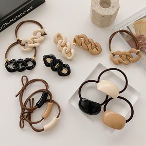 Frauen Haar Seile Temperament Haar Bands Elastische Gummiband Pferdeschwanz Halter Gum für Haar Krawatten Scrunchies Haarband