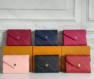 portfel Luksusowe Projektanci Portfele Portmonetka Moda Krótki Portfel Victorine Wytłaczane Monogramy Empreinte Klasyczny Pallas Etui na karty Zippy Moneta mini Portmonetki