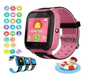 S4 Kids Smart Watches Android Watch Smart Smartwatch Phone LBSGPS Sim Card Child Watch SOS Call Locator Camera Screen Watch4808357