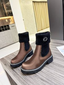 Modedesigner stövlar kvinnor skor ankel boot ficka svart romersk boots nylon militärinspirerad stridslogo liten stor storlek euro 35-41 i äkta läder