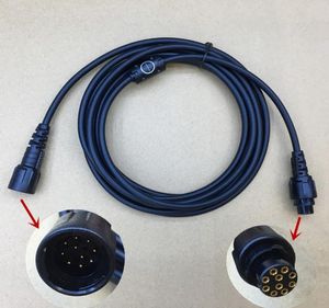honghuismart Microphone Extend Cable 3m for Hytera MD780 MD650 Digital car vehicle radio good quality3397795