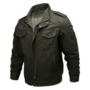 Giacche da uomo Autunno e inverno Giacca casual da uomo Uniformi militari Giacca a vento medio lunga grande 221207